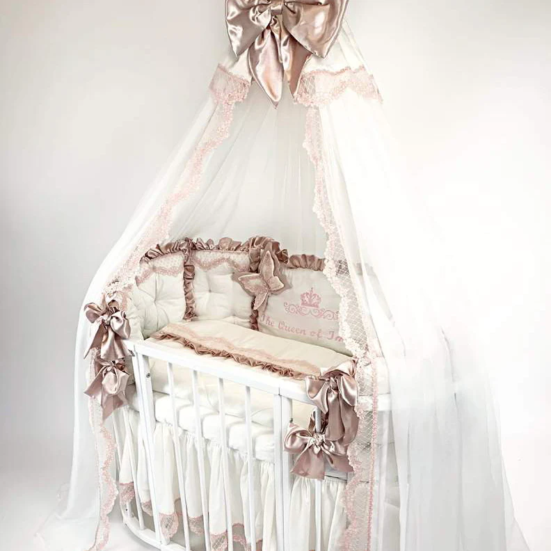 Luxury Baby Bedding Set with Crib Bumper - Image 5