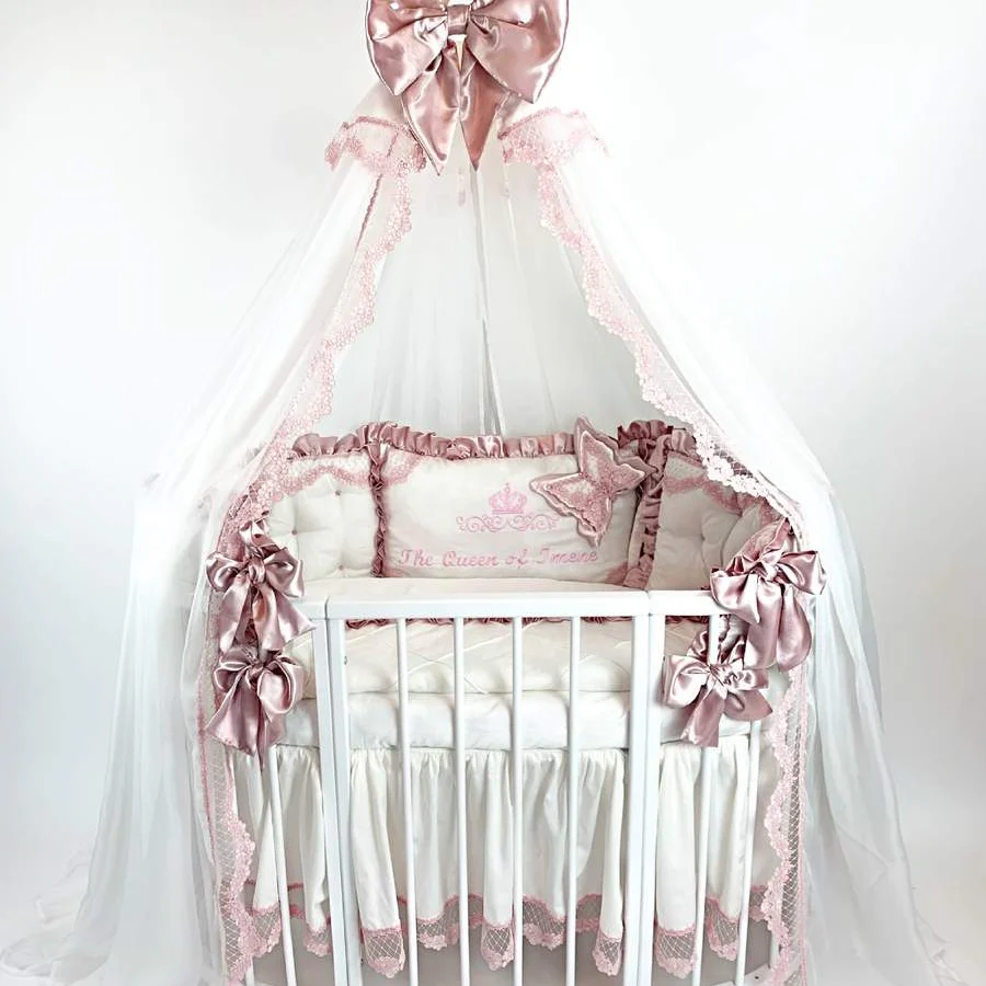 Luxury Baby Bedding Set with Crib Bumper - Image 9