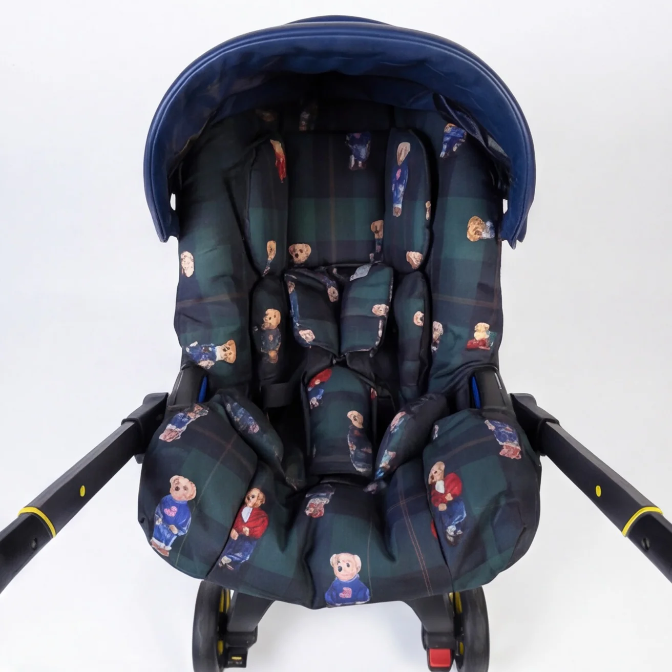Royal Navy Teddy Bear Baby Car Seat Cover Set - Image 3