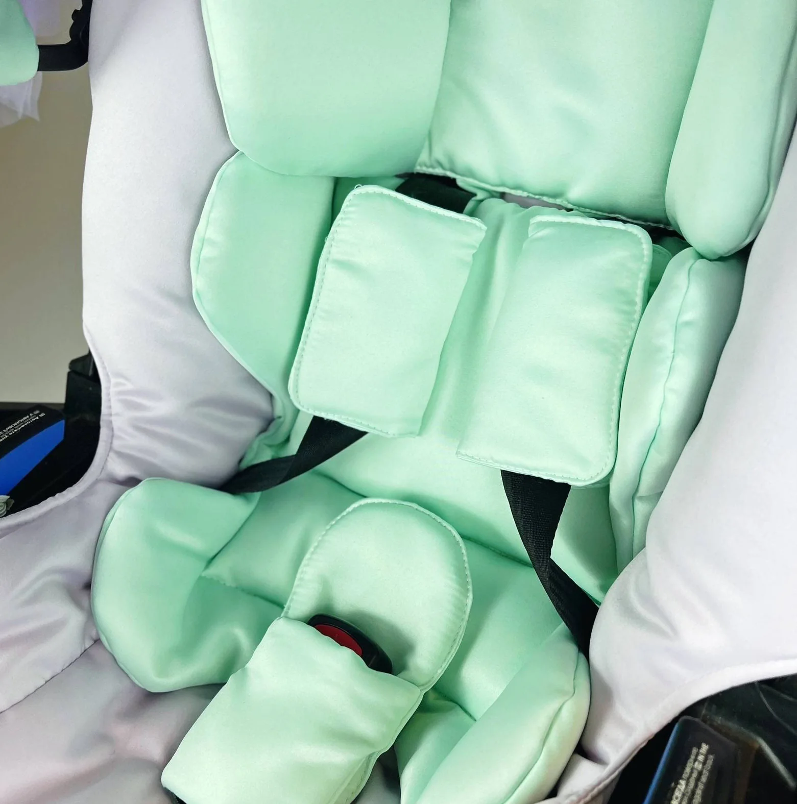 Unicorn & Mermaid Baby Car Seat Cover – Stylish Design - Image 5